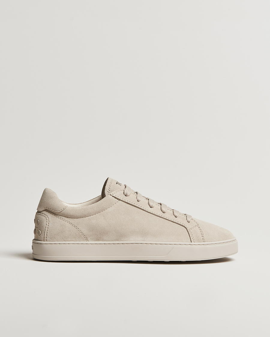 Herre | Sneakers | Tod's | Cassetta Lacciata Sneaker Light Grey Suede