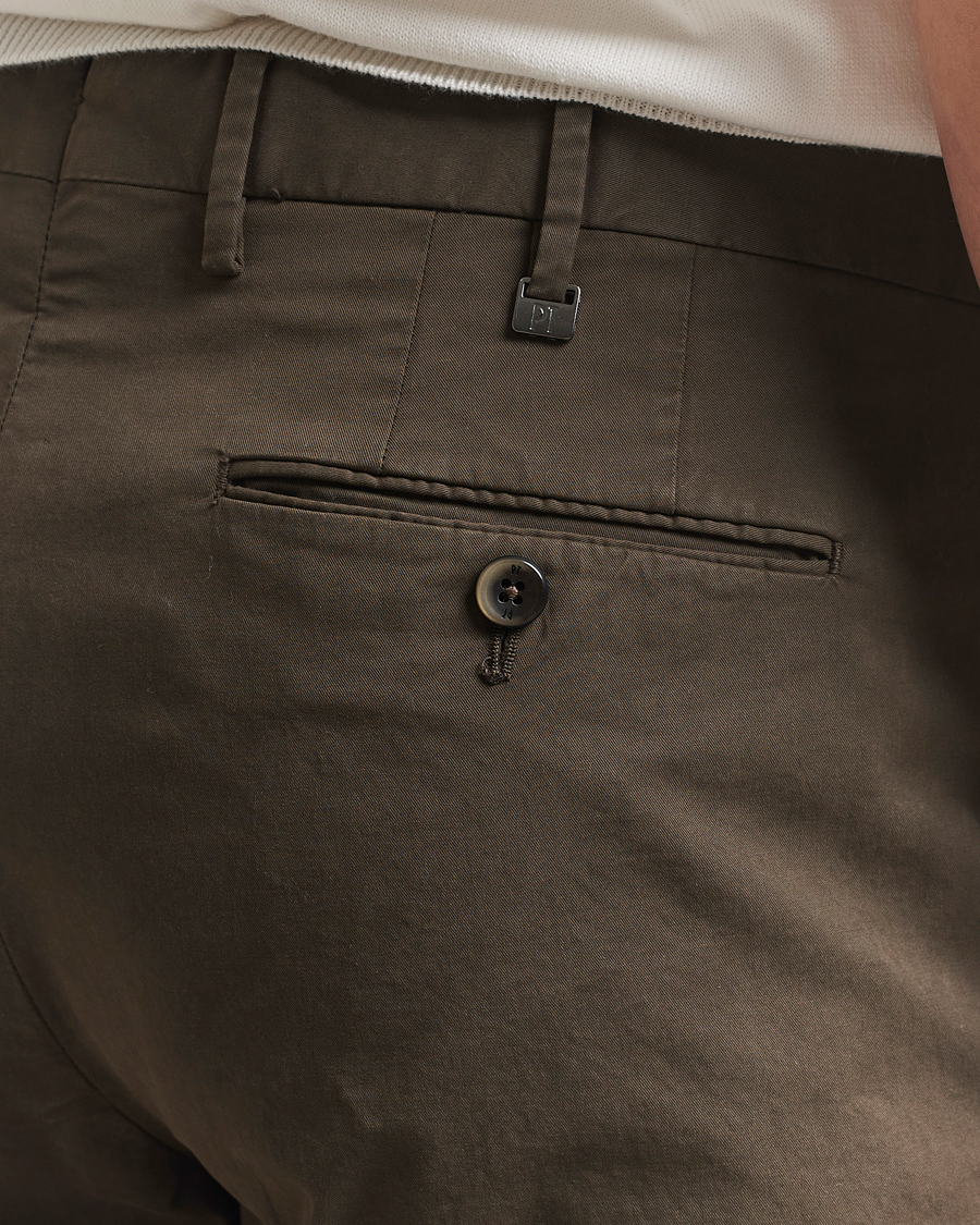 Herre | Bukser | PT01 | Gentleman Fit Cotton/Stretch Trousers Brown