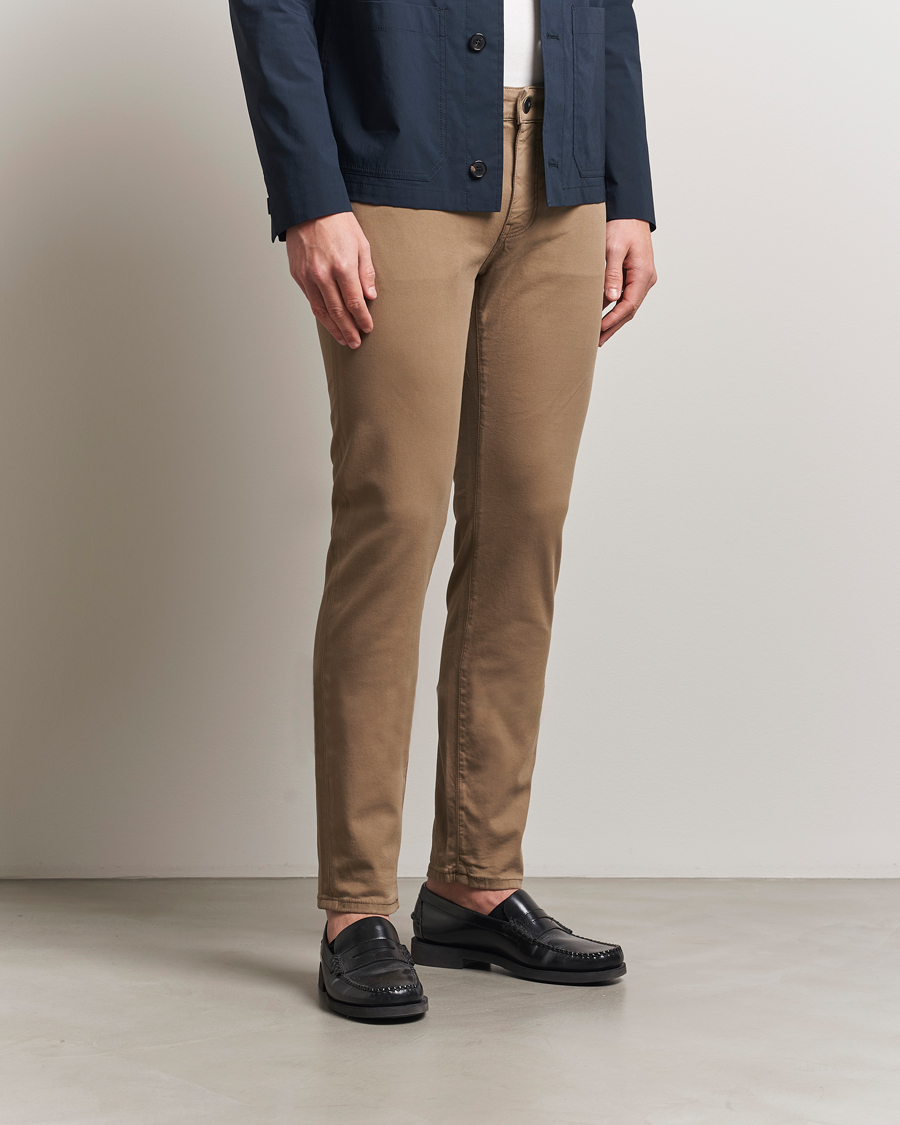 Herre | Bukser | PT01 | Slim Fit 5-Pocket Pants Brown