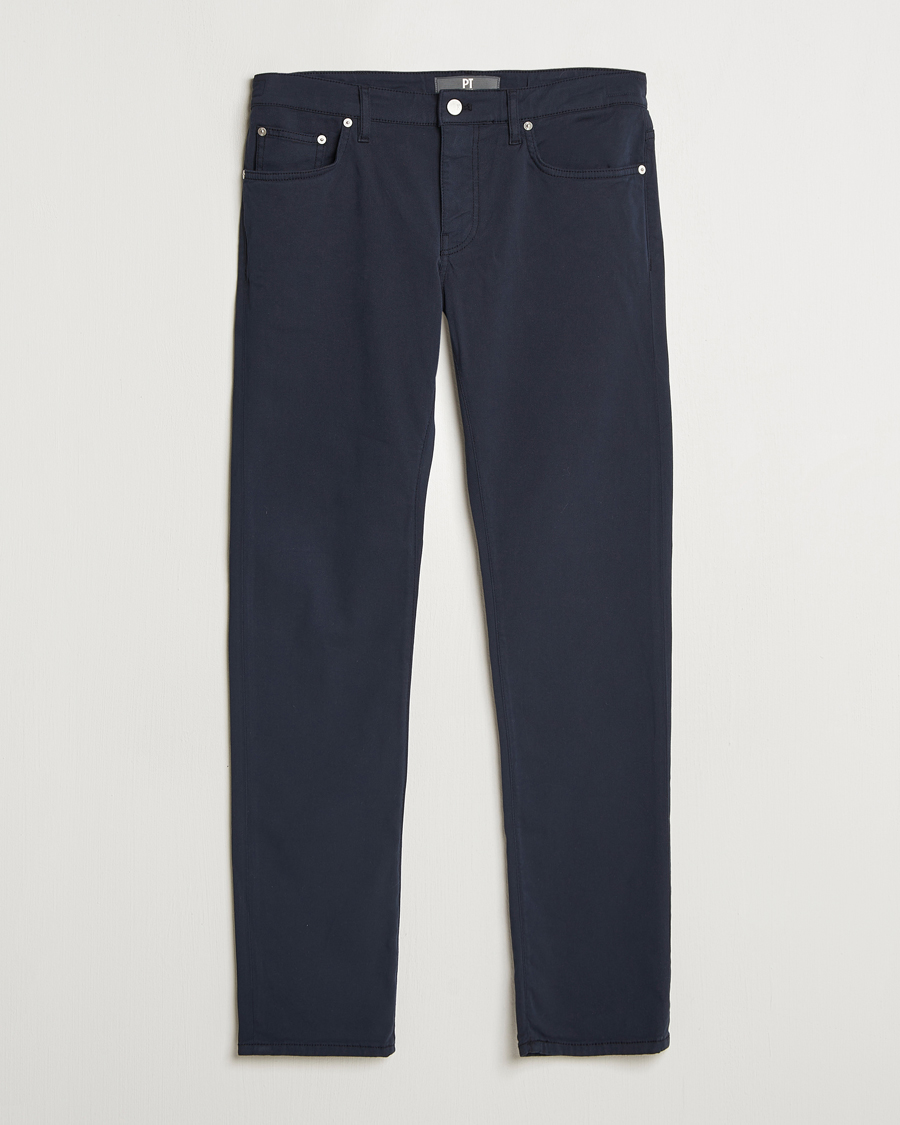 Herre | Bukser | PT01 | Slim Fit 5-Pocket Pants Navy