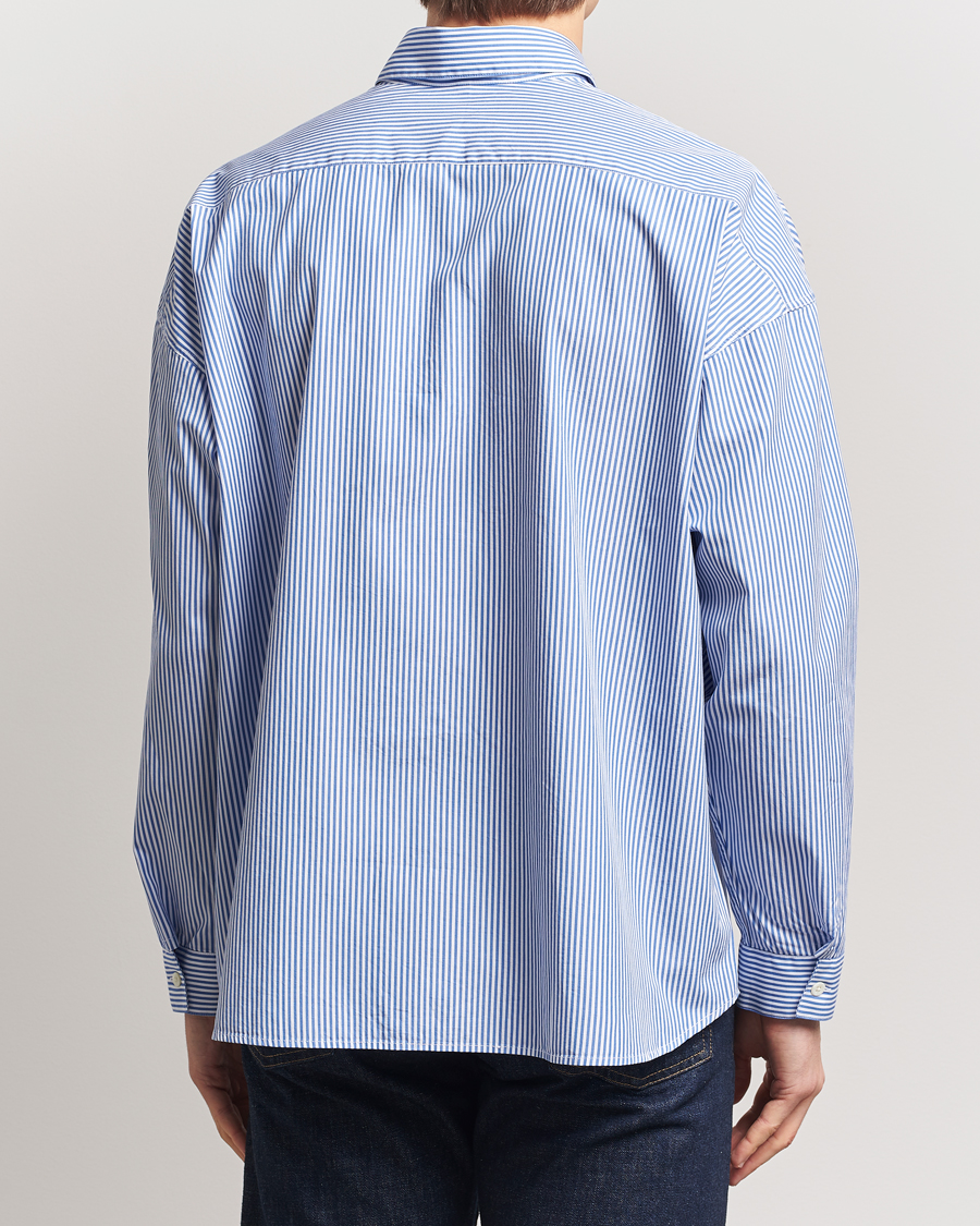 Herre | Skjorter | Sunflower | Stable Shirt Blue Stripe