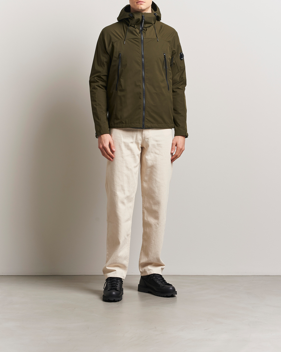 Herre | Jakker | C.P. Company | Pro-Tek Lens Hooded Jacket Olive