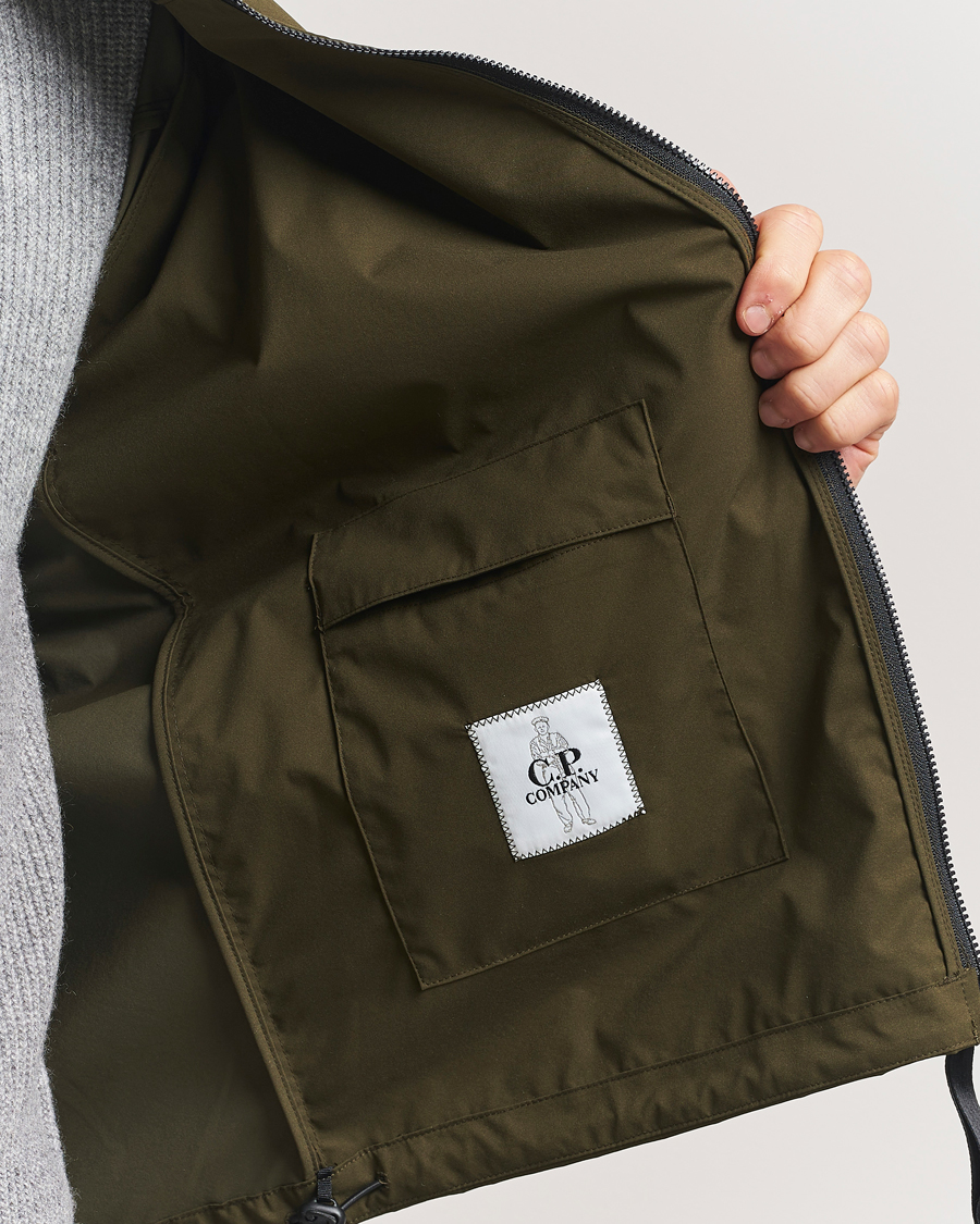 Herre | Jakker | C.P. Company | Pro-Tek Lens Hooded Jacket Olive