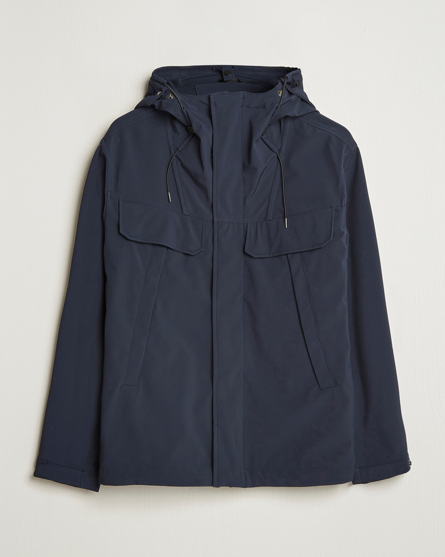 Herre | Jakker | C.P. Company | Shell-R Goggle Hood Jacket Navy