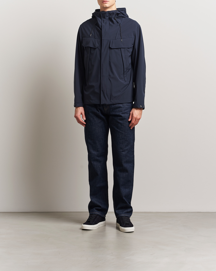 Herre | Jakker | C.P. Company | Shell-R Goggle Hood Jacket Navy