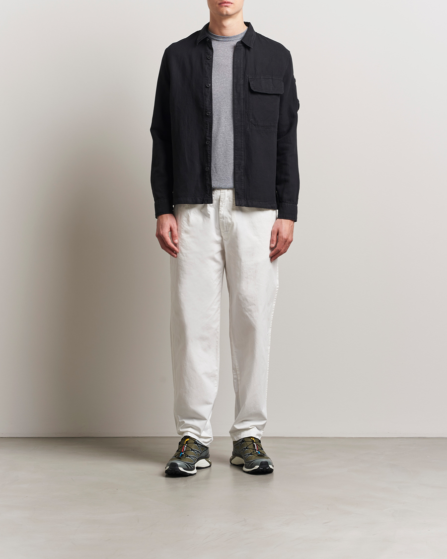 Herre | Bukser | C.P. Company | Microreps Drawstring Pants White