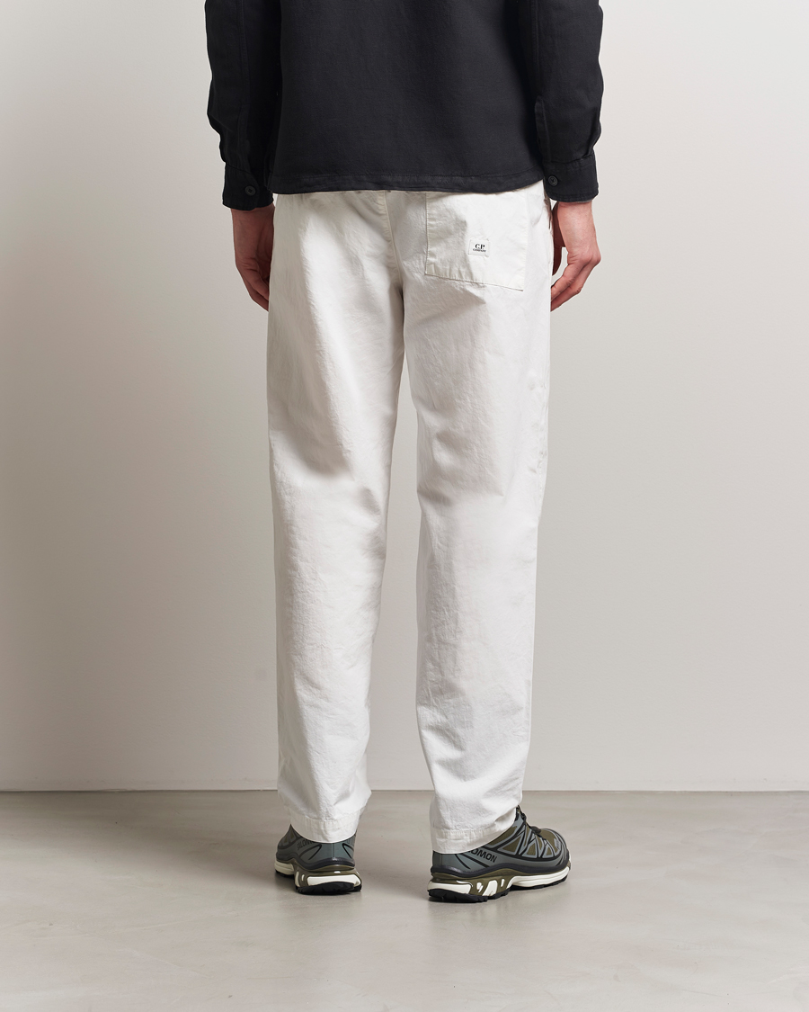 Herre | Bukser | C.P. Company | Microreps Drawstring Pants White