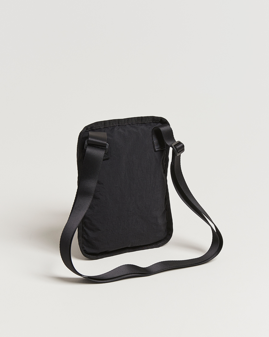 Herre | C.P. Company Plain Paper Touch Accessorie Bag Black | C.P. Company | Plain Paper Touch Accessorie Bag Black