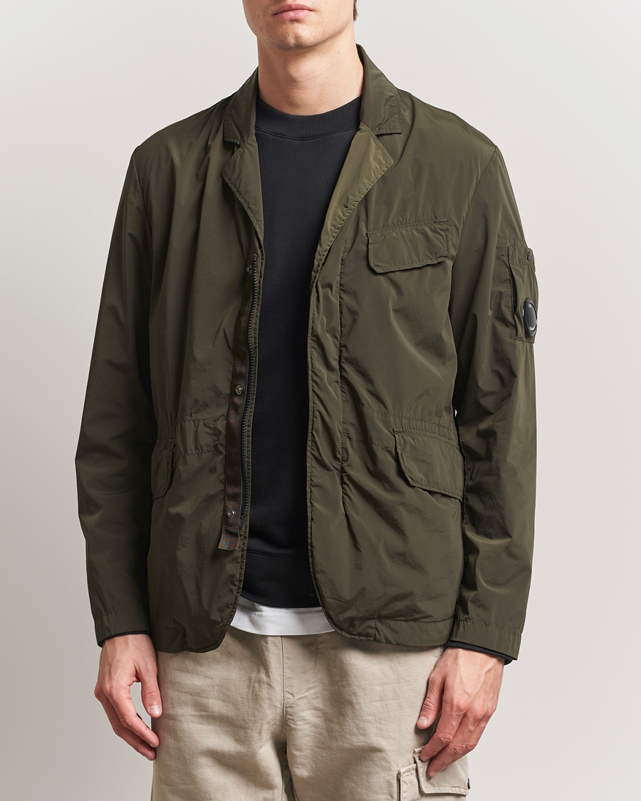Herre | Jakker | C.P. Company | Nycra R Blazer Jacket Dark Olive