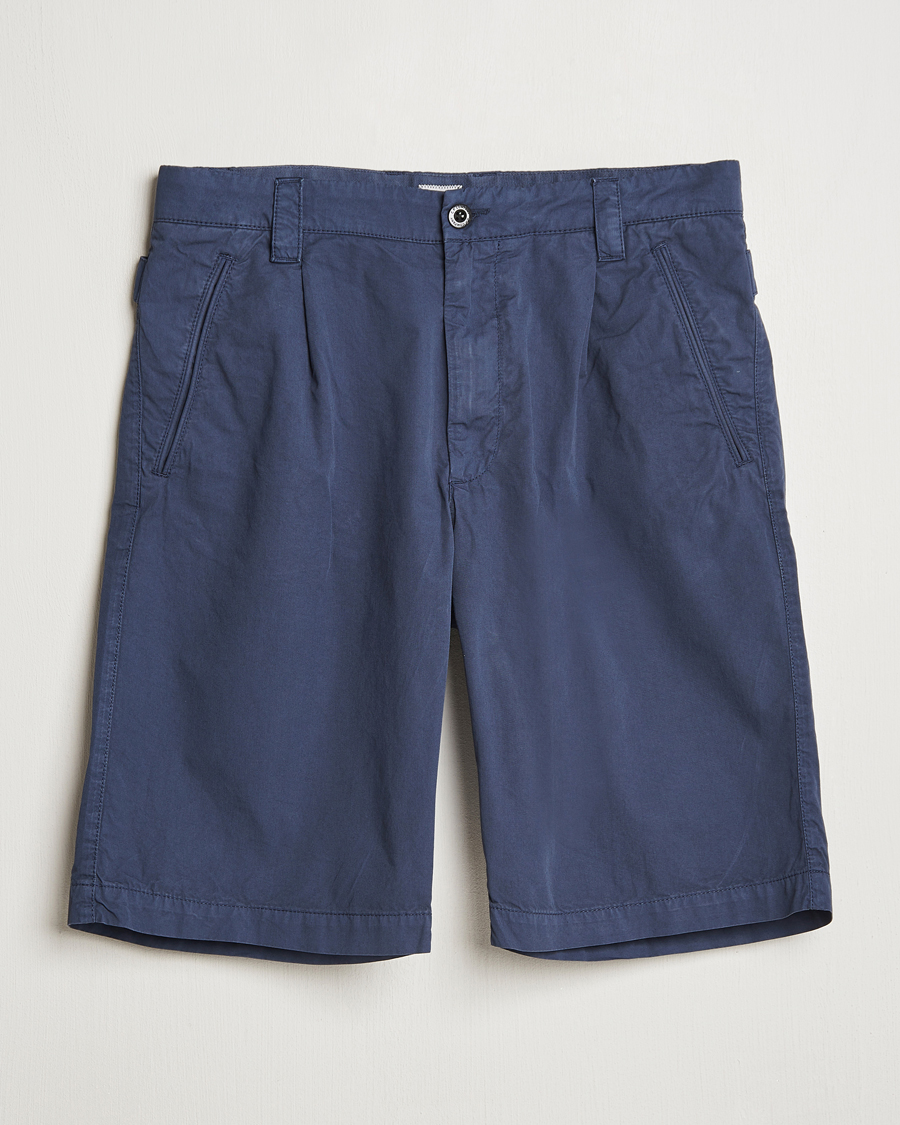 Herre | Shorts | C.P. Company | Cotton Gabardine Shorts Navy