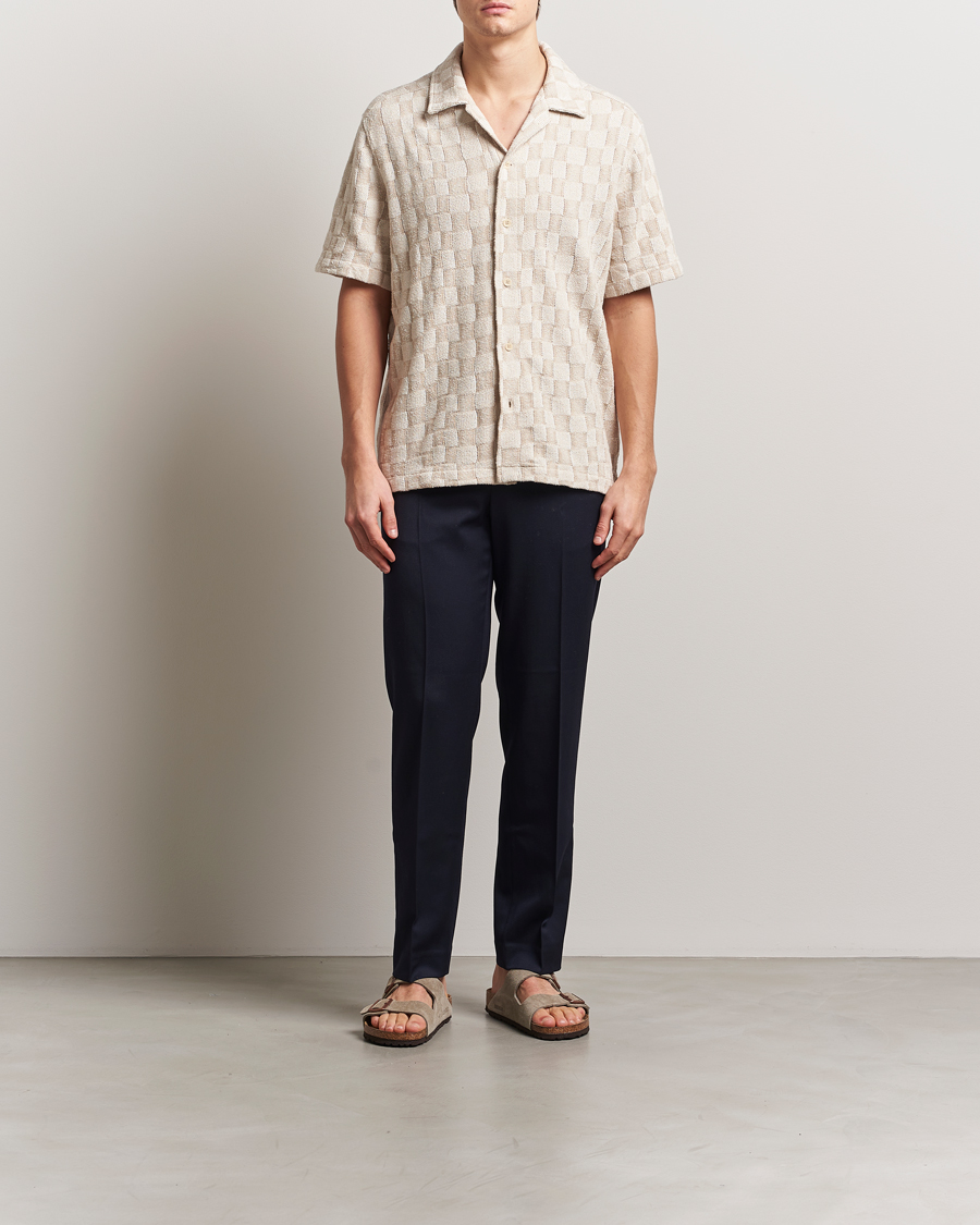 Herre | Skjorter | J.Lindeberg | Torpa Resort Jersey Shirt Moonbeam