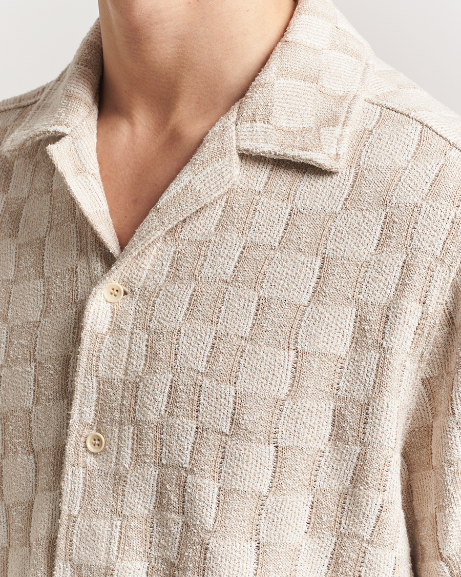 Herre | Skjorter | J.Lindeberg | Torpa Resort Jersey Shirt Moonbeam