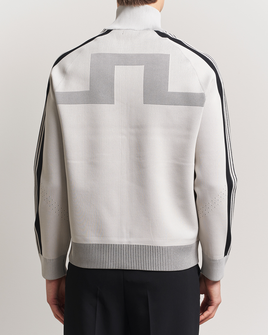 Herre | Jakker | J.Lindeberg | Max Tech Knit Track Jacket Moonbeam