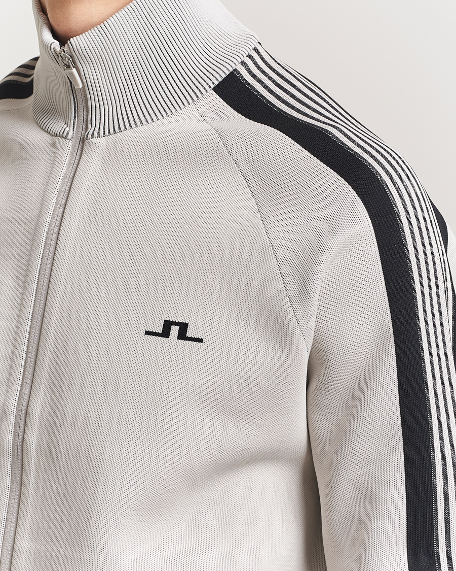 Herre | Jakker | J.Lindeberg | Max Tech Knit Track Jacket Moonbeam
