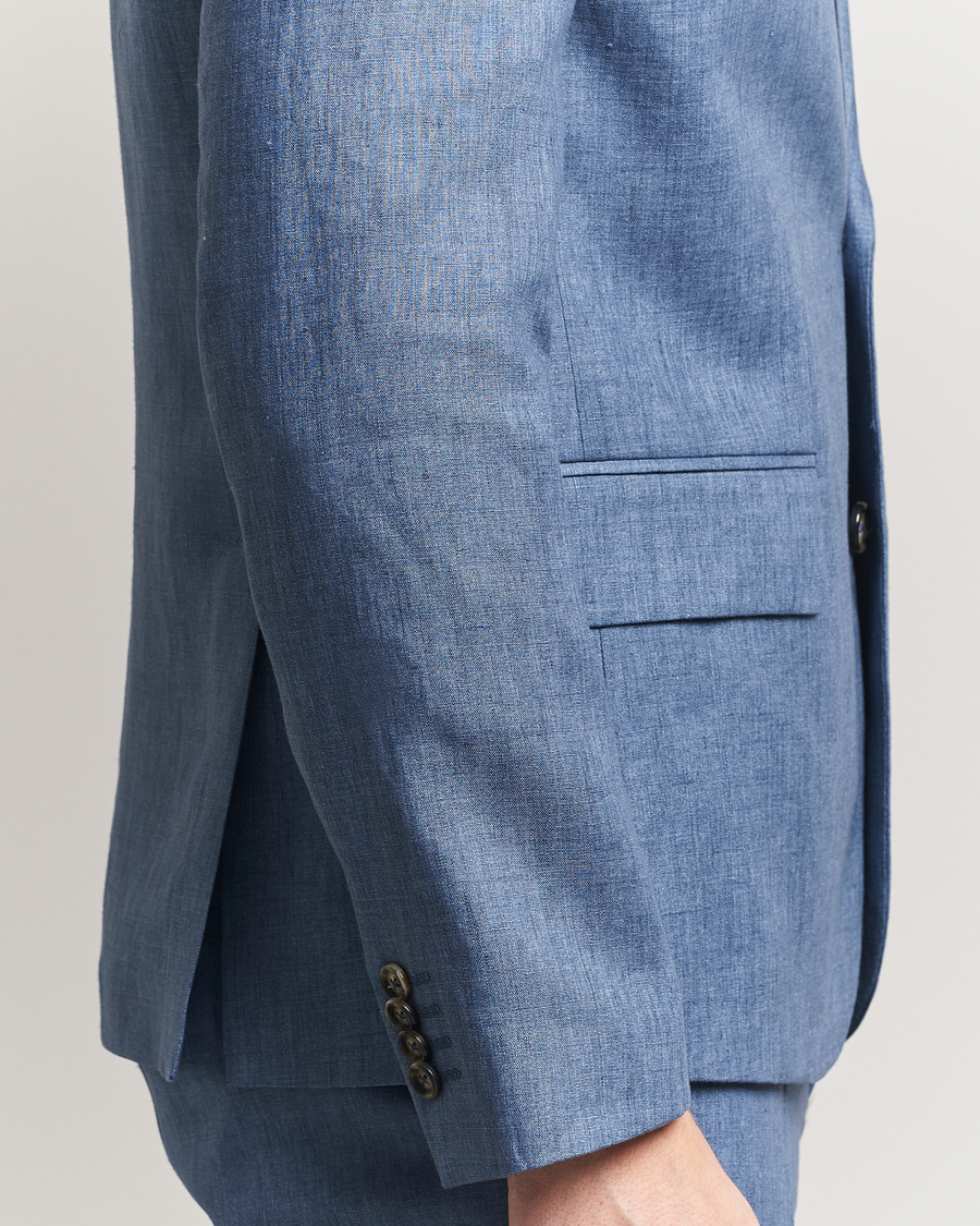 Herre | Dressjakker | J.Lindeberg | Elton Unlined Super Linen Blazer Rainwashed