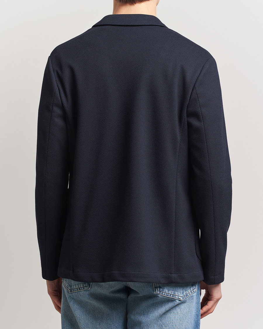 Herre | Dressjakker | J.Lindeberg | Calvon 3D Piquet Blazer Navy