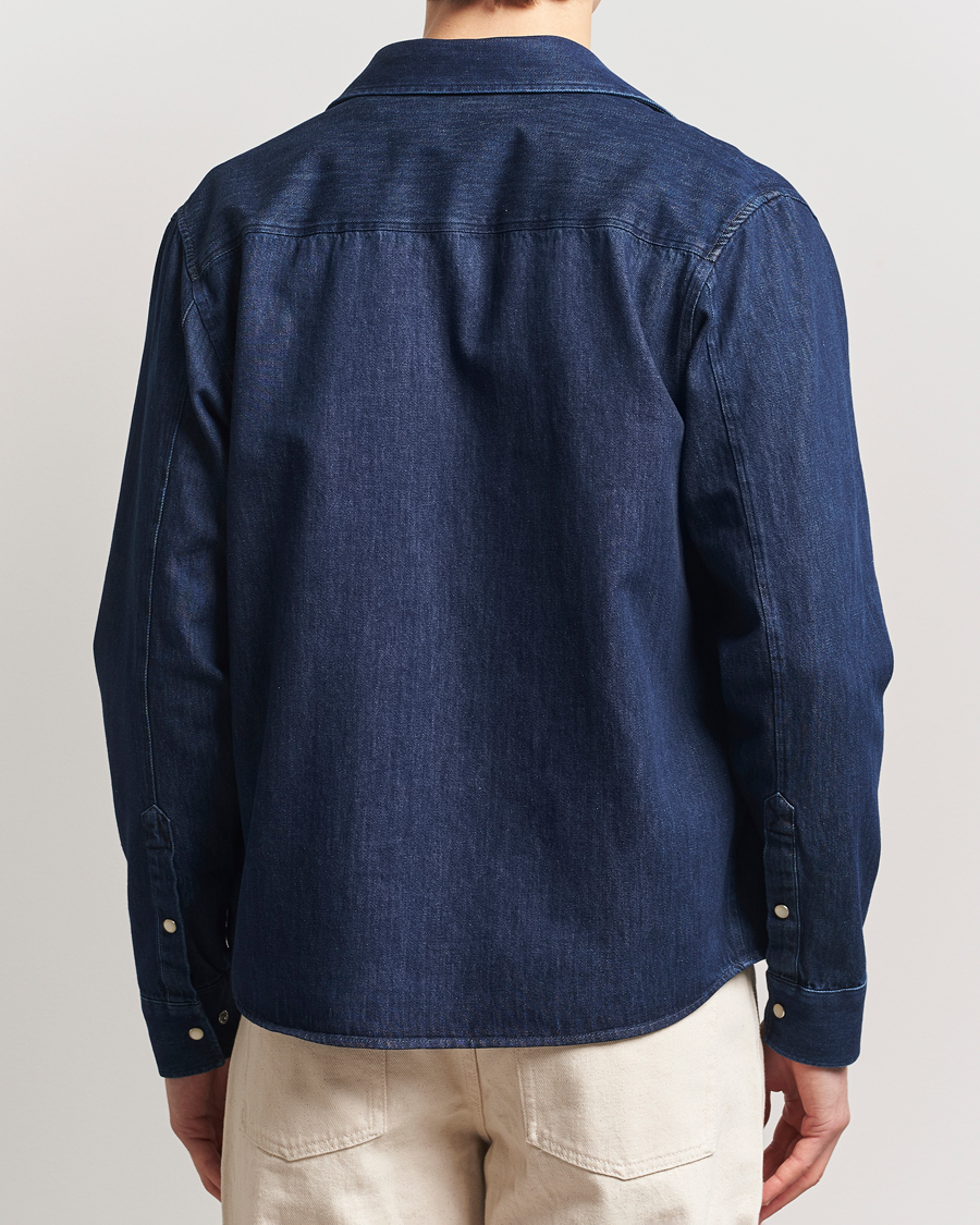 Herre | Skjorter | J.Lindeberg | Finnigan Denim Shirt Navy