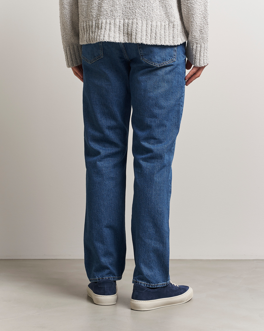 Herre | Jeans | J.Lindeberg | Cody Washed Reg Jeans Mid Blue