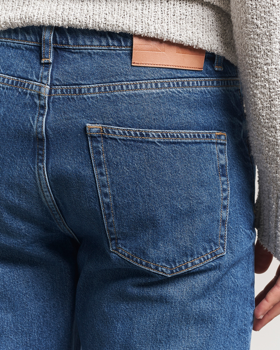Herre | Jeans | J.Lindeberg | Cody Washed Reg Jeans Mid Blue