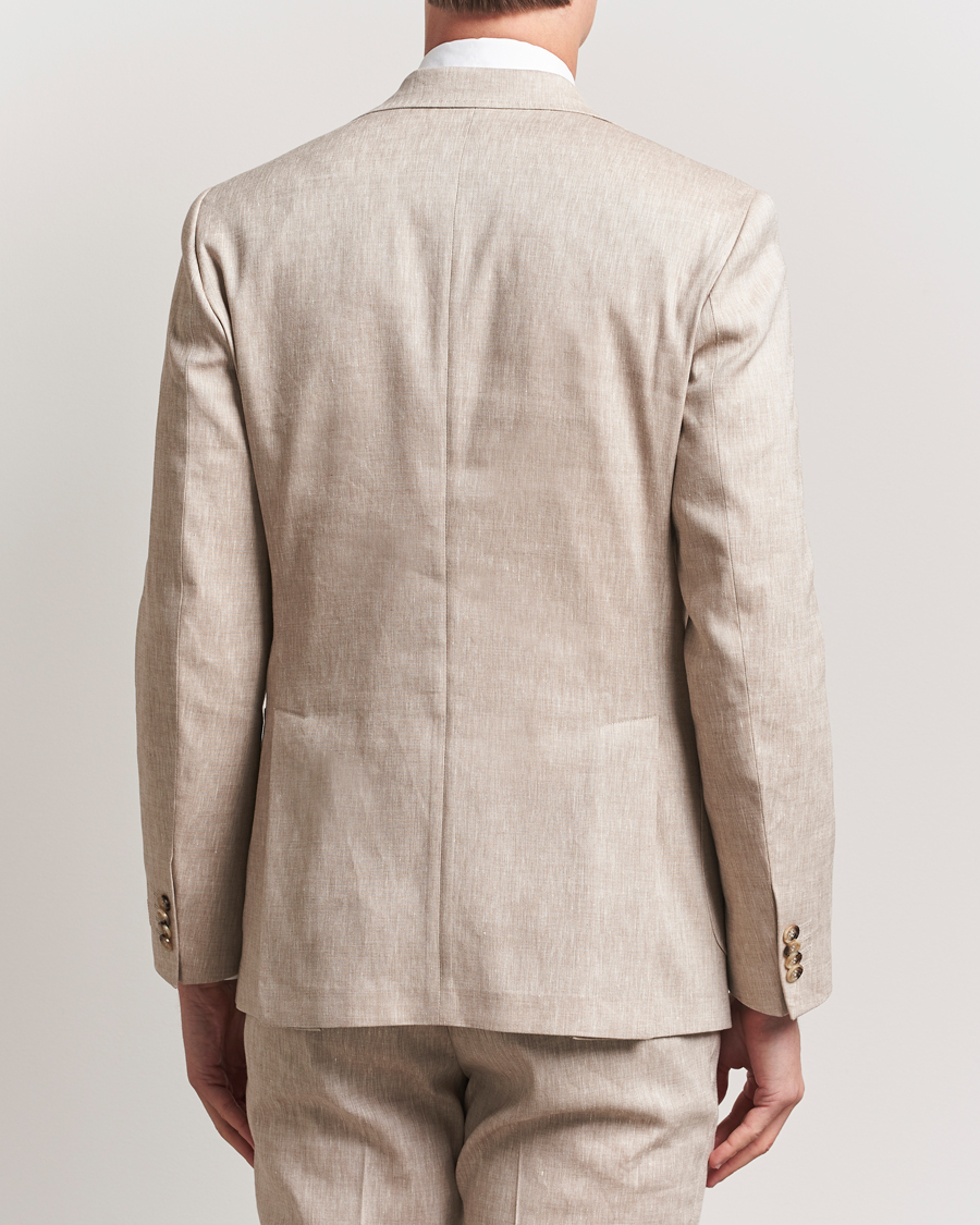 Herre | Dressjakker | Morris Heritage | Linen Suit Blazer Beige