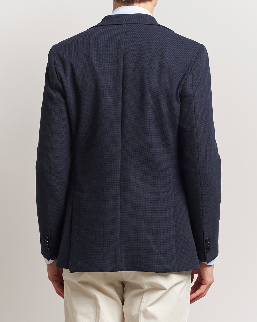 Herre | Dressjakker | Morris Heritage | Cotton Jersey Blazer Navy