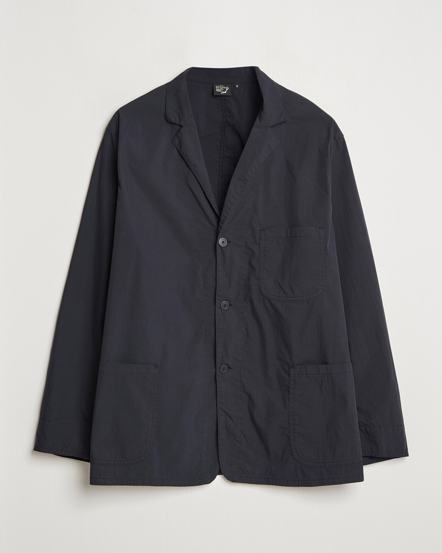 Herre | Dressjakker | orSlow | Light Cotton Blazer Black