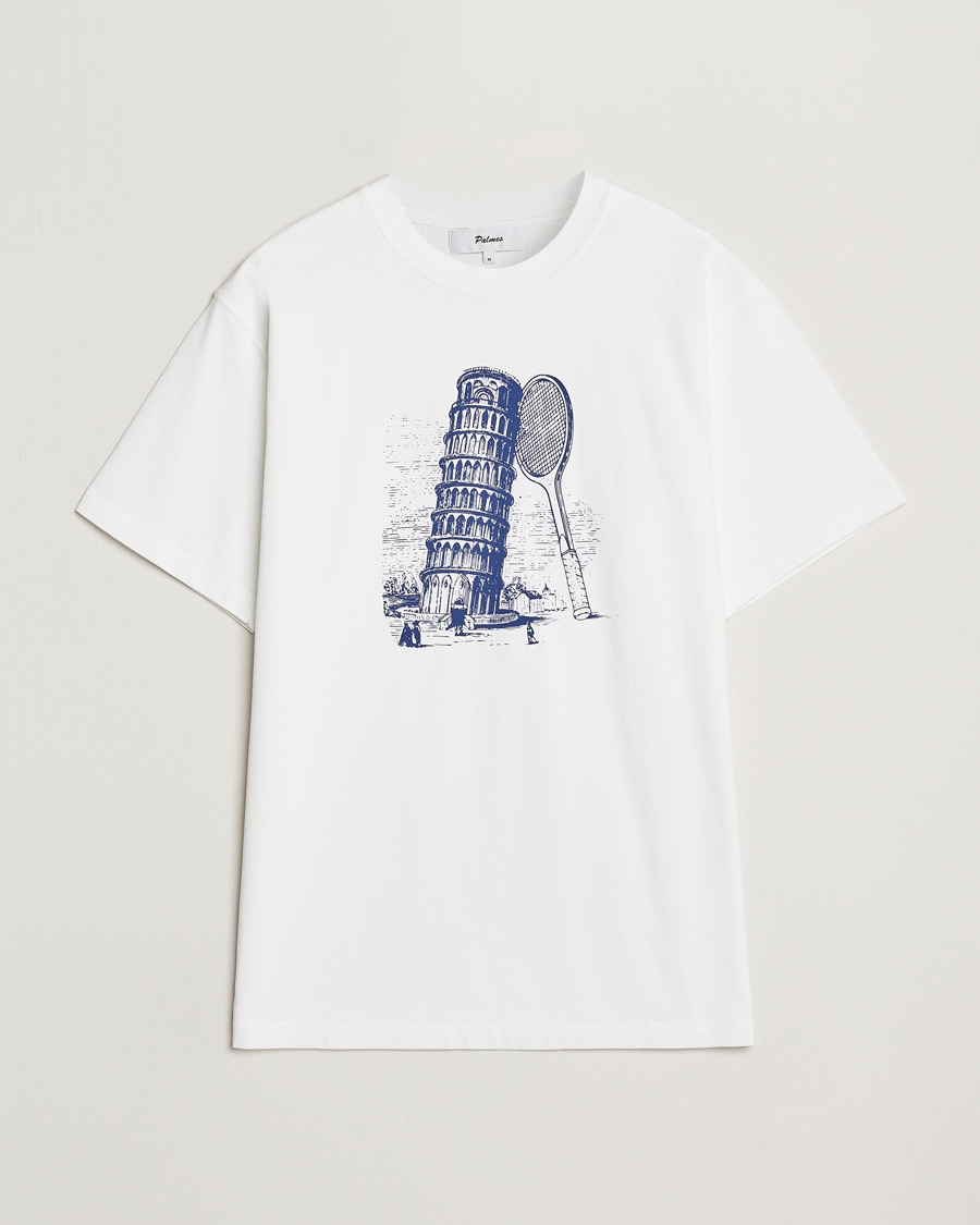 Herre | T-Shirts | Palmes | Tower T-Shirt White