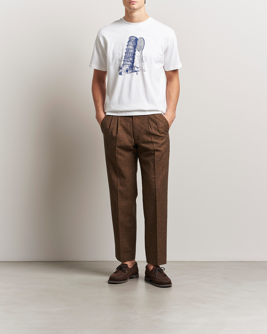 Herre | T-Shirts | Palmes | Tower T-Shirt White