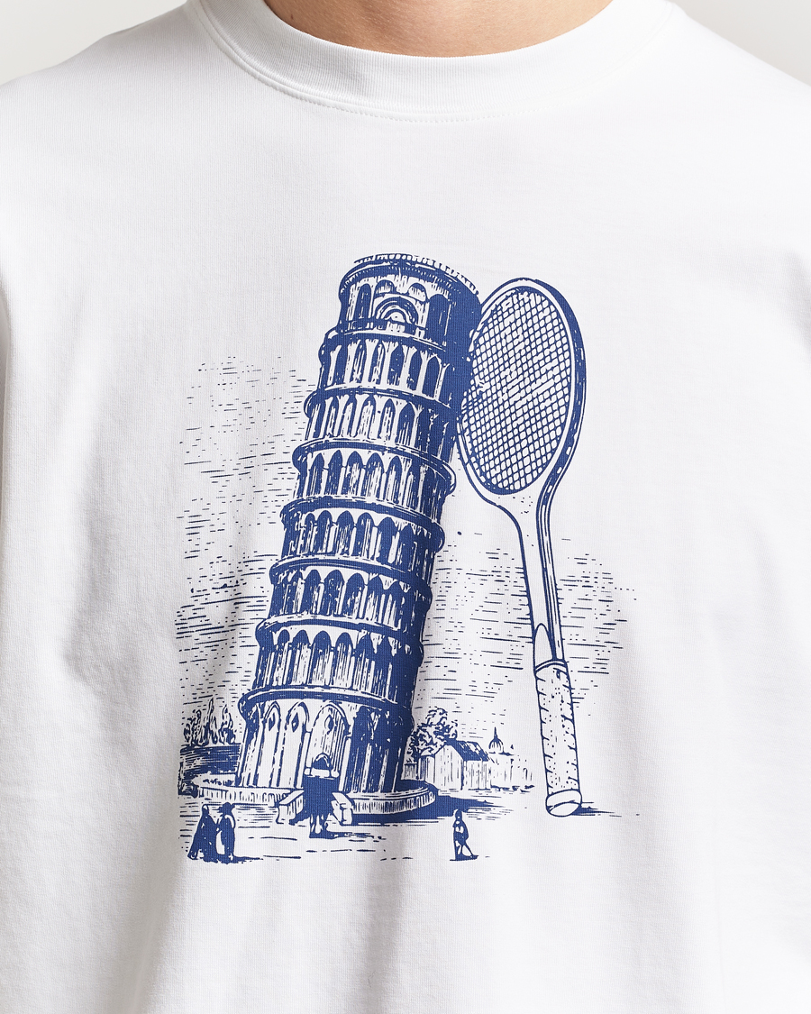 Herre | T-Shirts | Palmes | Tower T-Shirt White