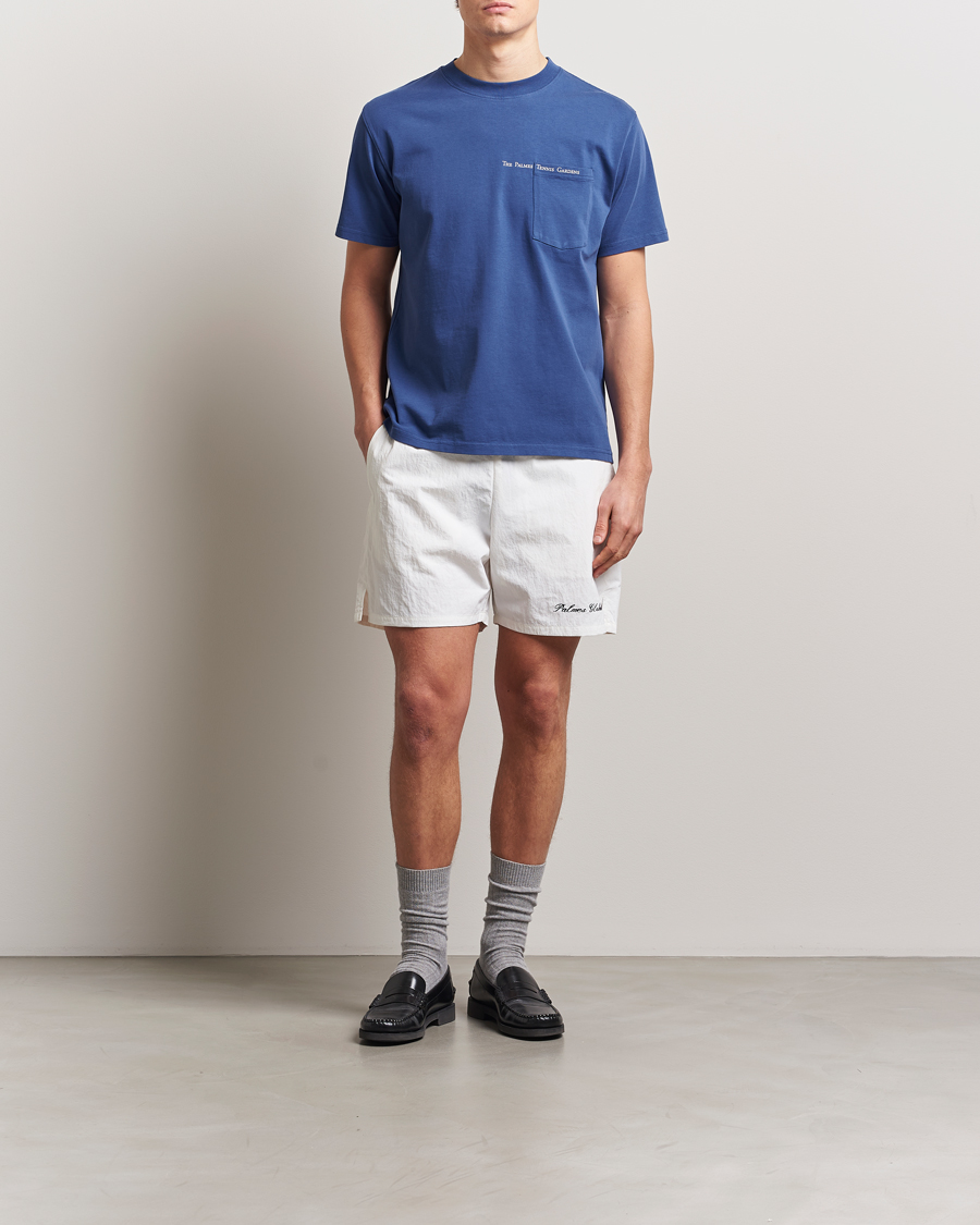 Herre | T-Shirts | Palmes | Garden Pocket T-Shirt Dark Blue