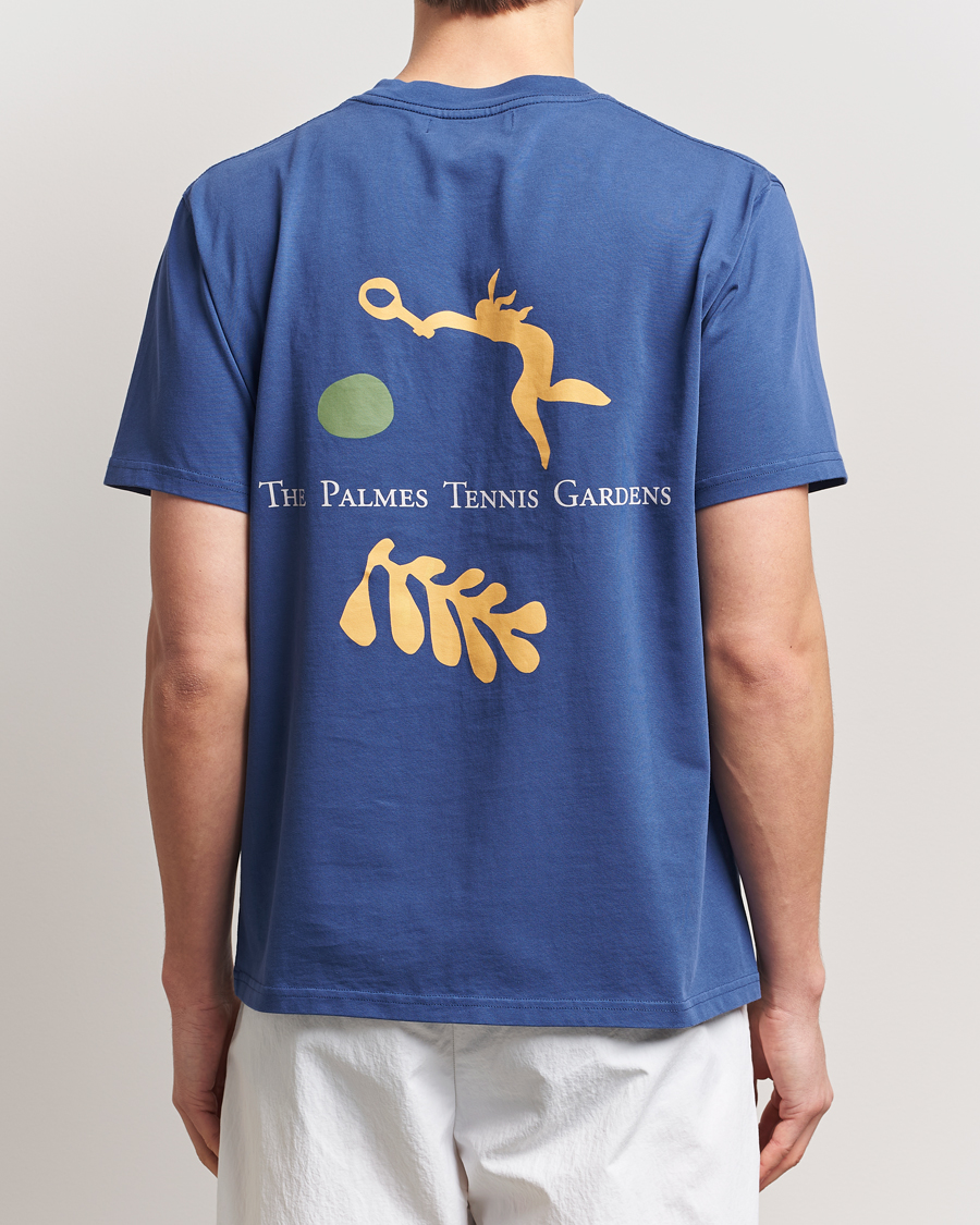 Herre | T-Shirts | Palmes | Garden Pocket T-Shirt Dark Blue