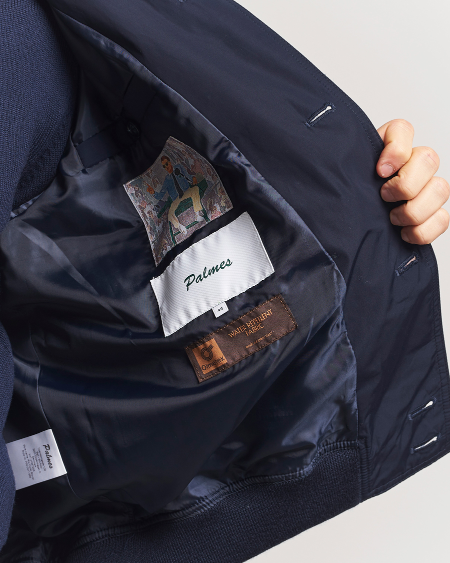 Herre | Jakker | Palmes | Harrington Jacket Navy