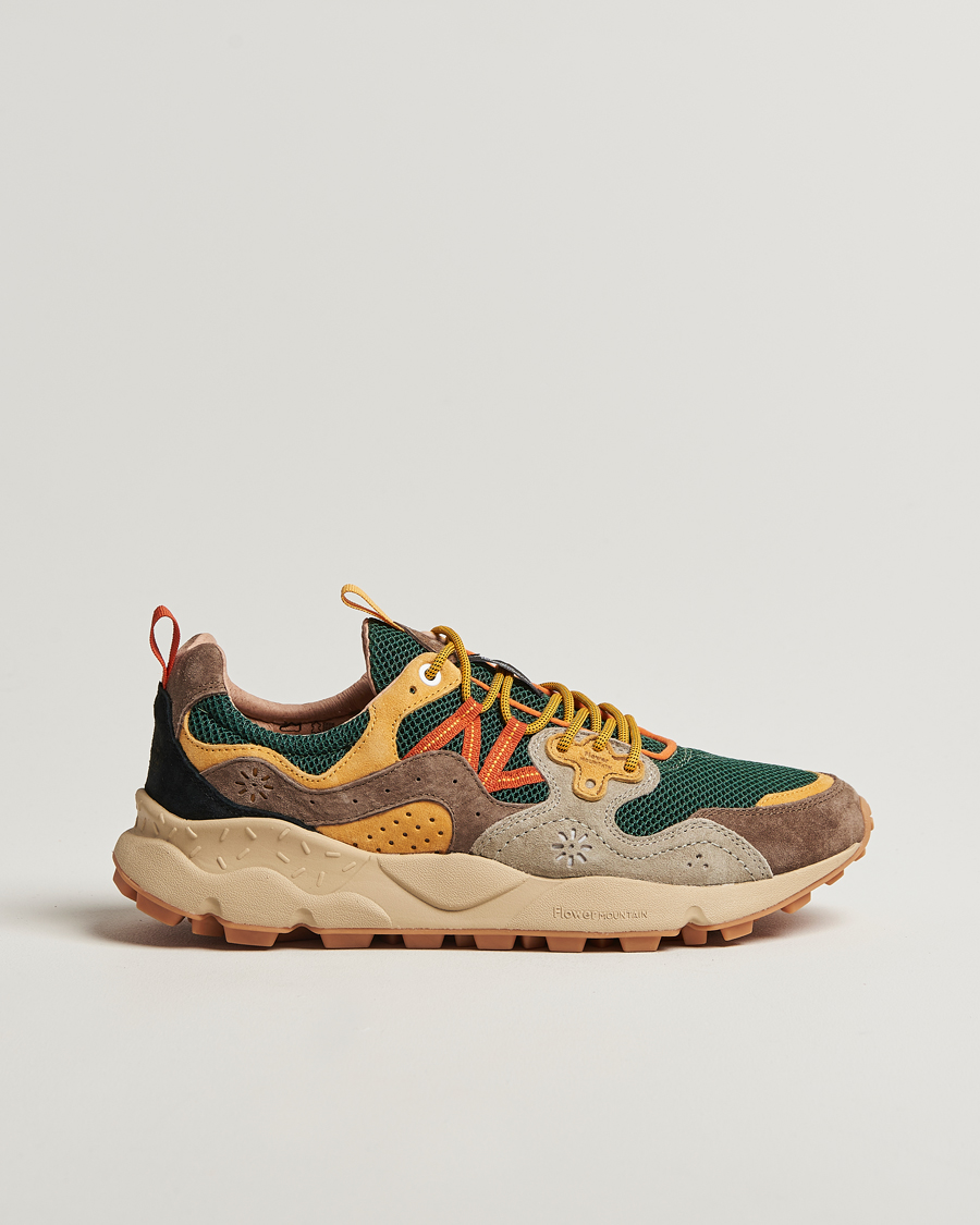 Herre | Sneakers | Flower Mountain | Yamano 3 Suede/Nylon Mesh Sneaker Multi