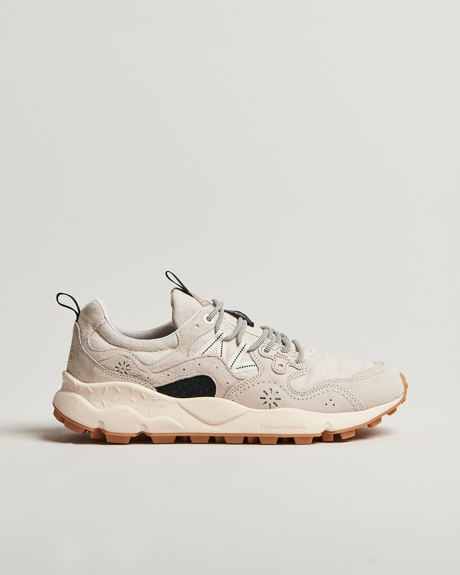 Herre | Sneakers | Flower Mountain | Yamano 3 Suede/Nylon Sneaker Beige
