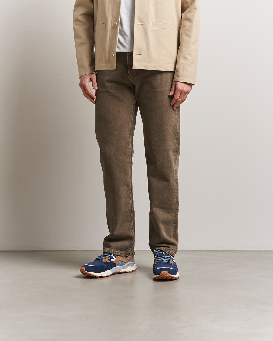 Herre | Sneakers | Flower Mountain | Yamano 3 Suede/Canvas Sneaker Navy