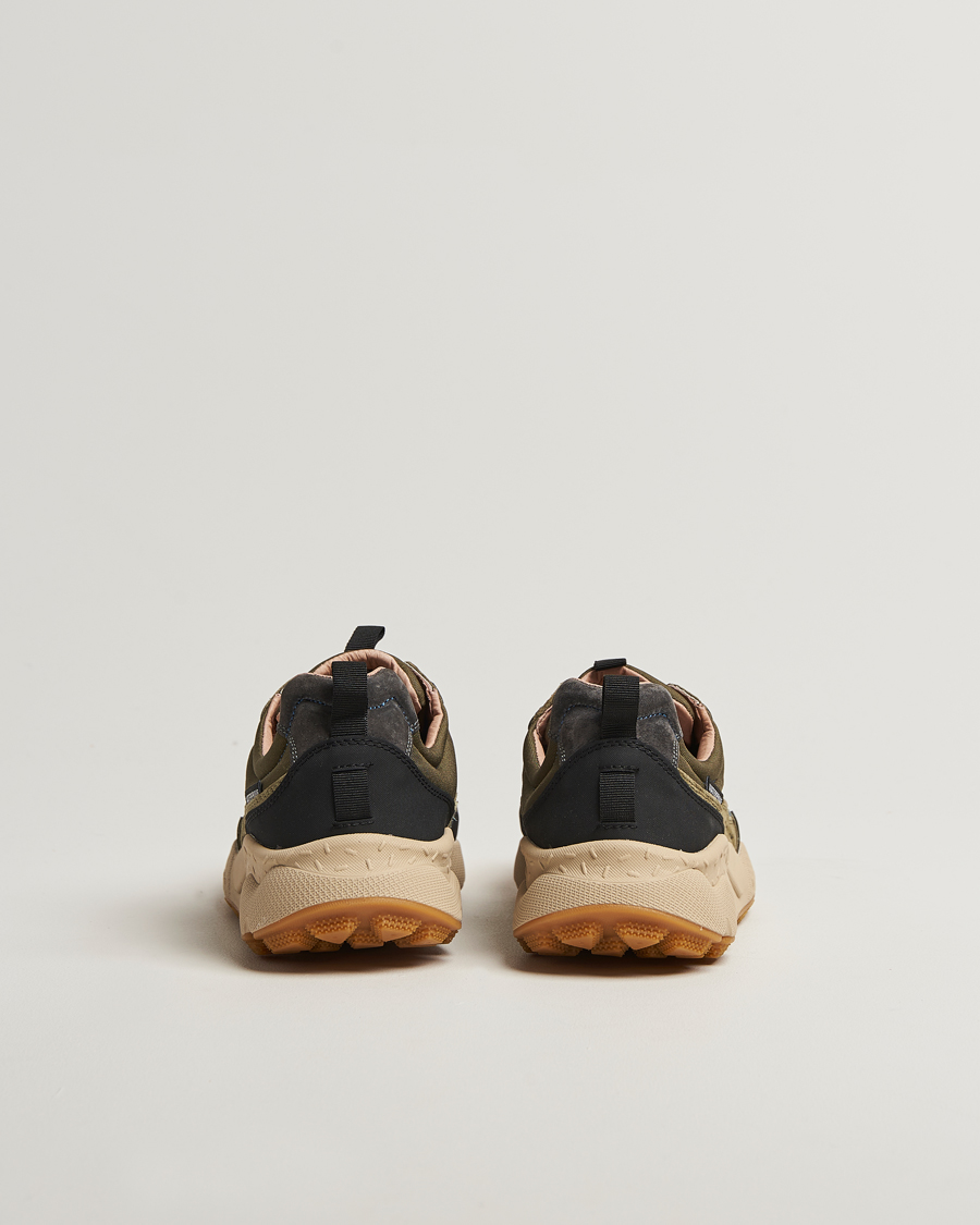 Herre | Business & Beyond | Flower Mountain | Iwano 2 Suede/Nylon Trail Sneaker Green