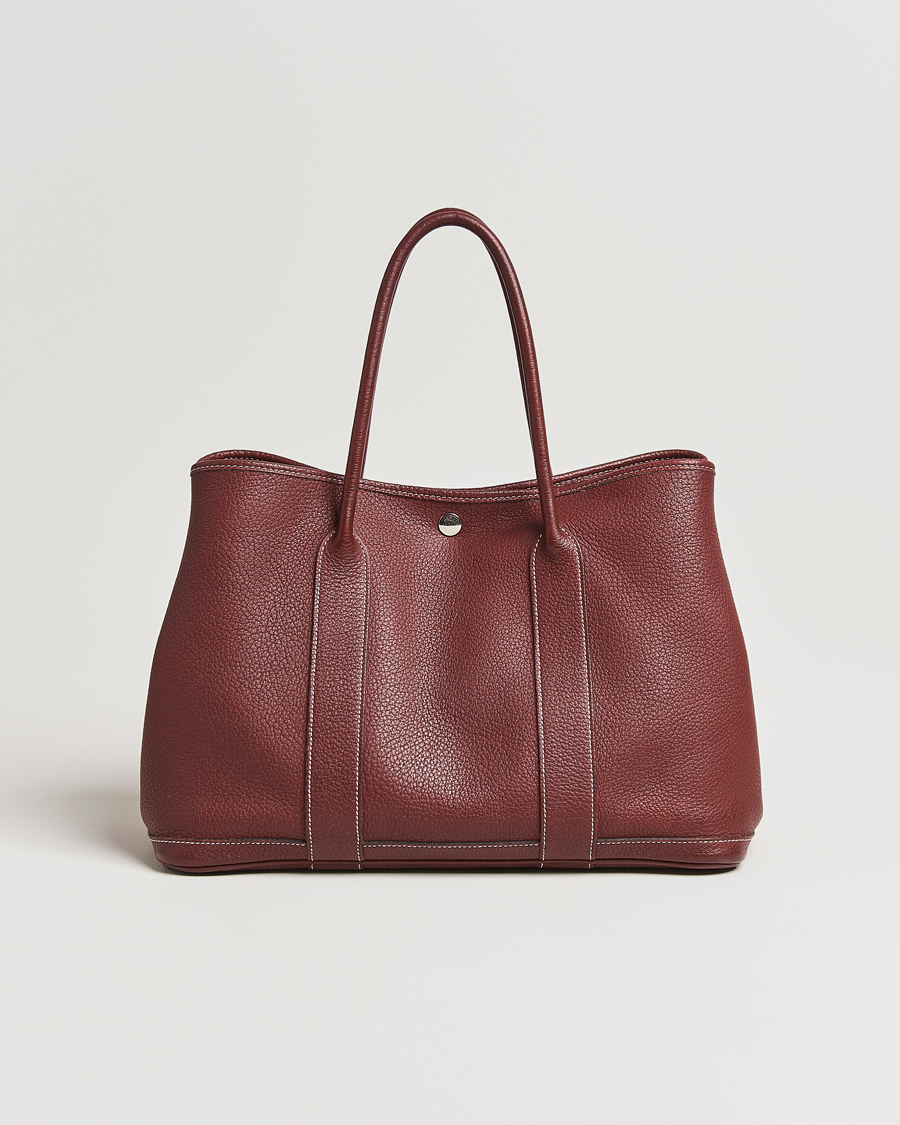 Herre | Hermès Pre-Owned Garden Party 36 Tote Bag Negonda Rouge Ash | Hermès Pre-Owned | Garden Party 36 Tote Bag Negonda Rouge Ash