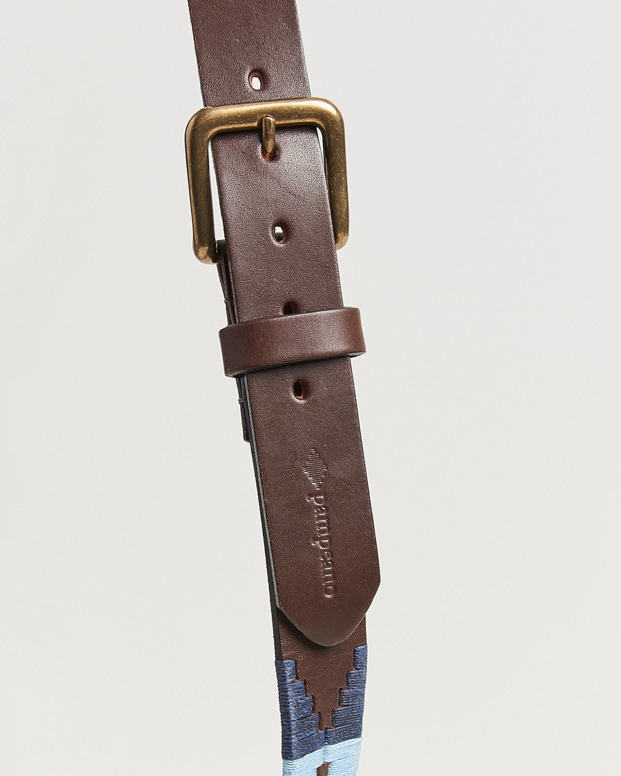 Herre | Belter | Pampeano | Multi Hand Stitched Classic Leather Belt 3,5cm
