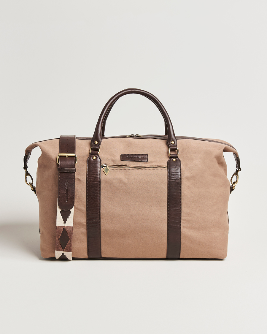Herre | Vesker | Pampeano | Cabballero Large Canvas Weekend Bag Khaki
