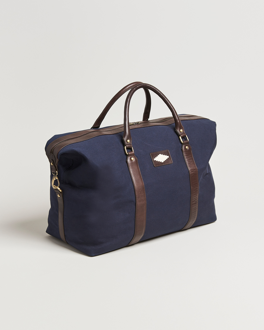 Herre | Vesker | Pampeano | Cabballero Large Canvas Weekend Bag Navy