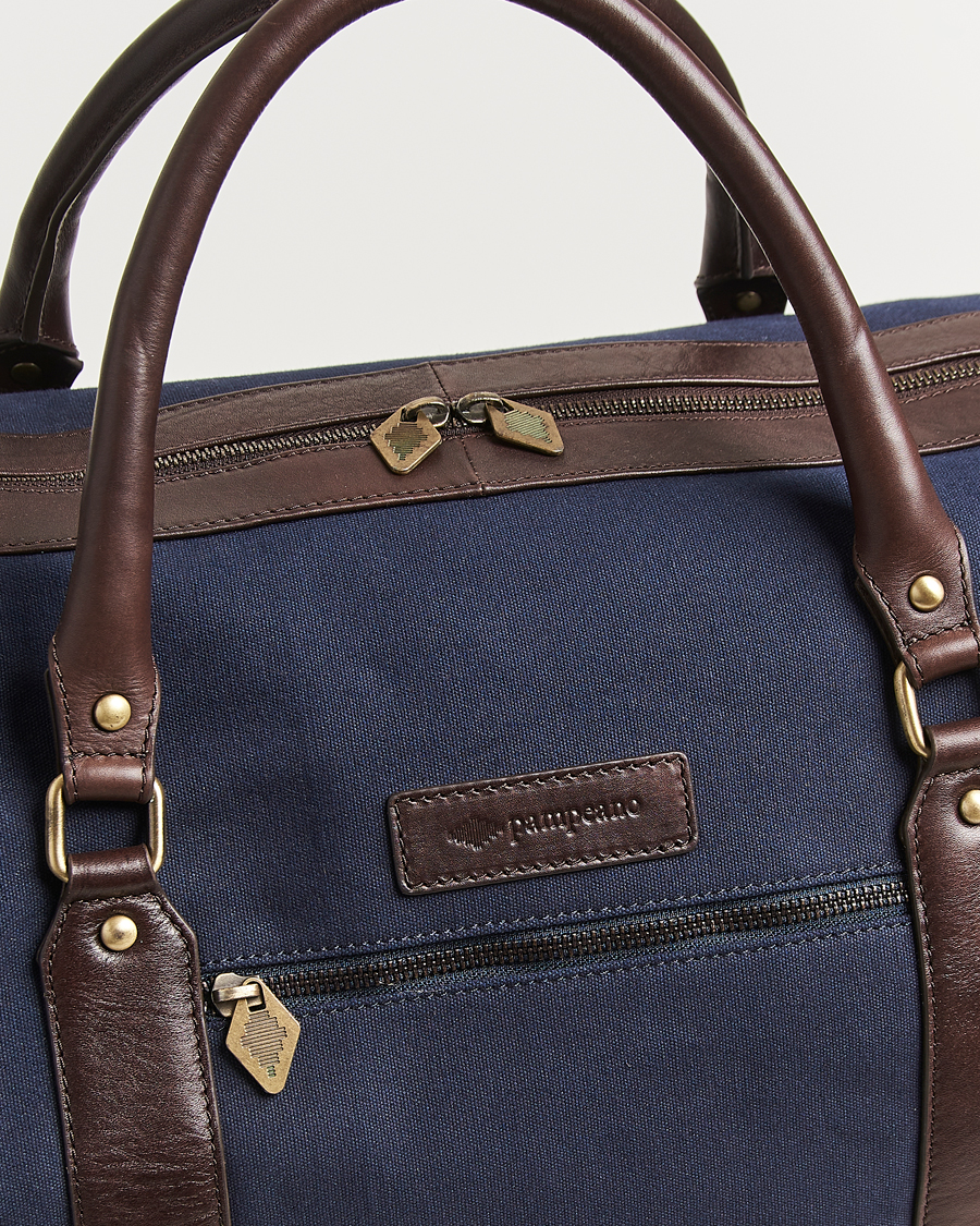 Herre | Vesker | Pampeano | Cabballero Large Canvas Weekend Bag Navy