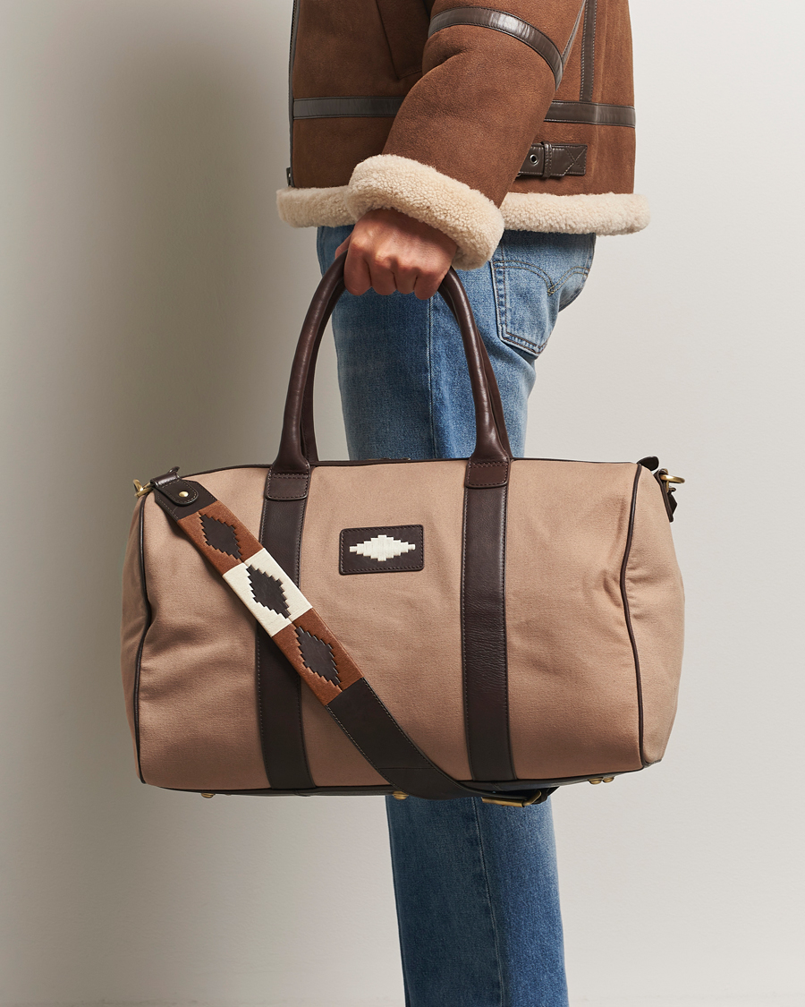 Herre | Vesker | Pampeano | Varon Small Canvas Weekend Bag Khaki