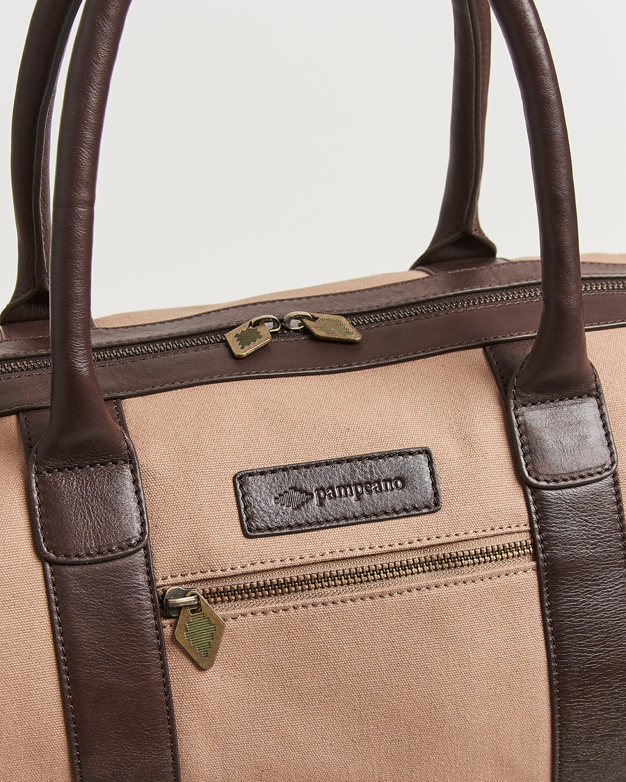 Herre | Vesker | Pampeano | Varon Small Canvas Weekend Bag Khaki