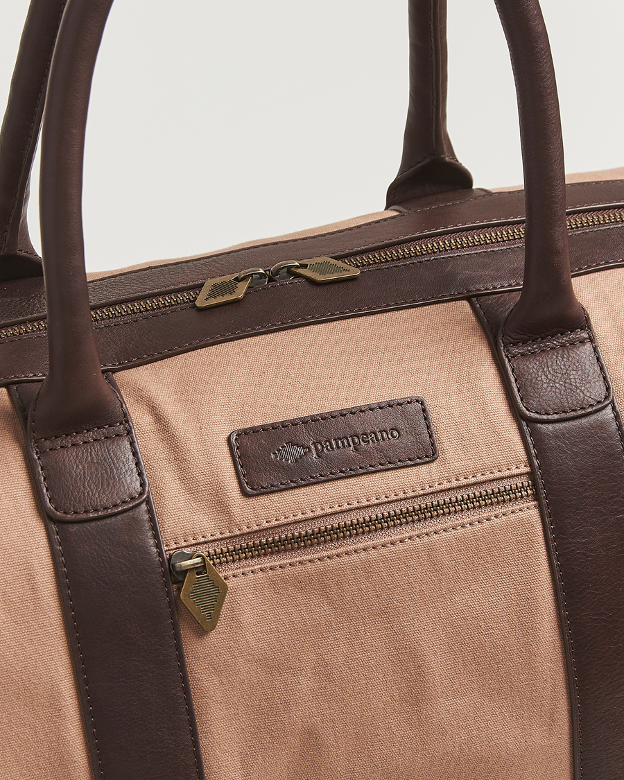 Herre | Vesker | Pampeano | Varon Small Canvas Weekend Bag Khaki
