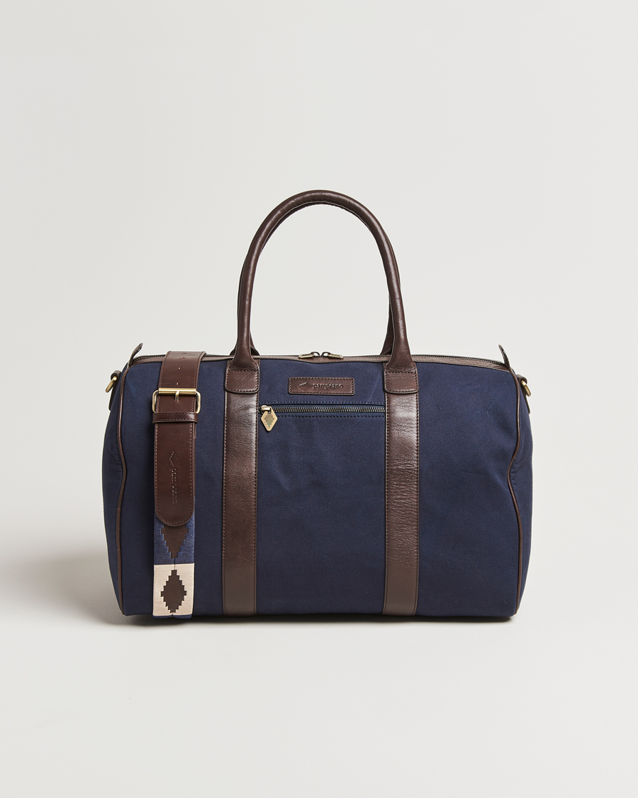 Herre | Vesker | Pampeano | Varon Small Canvas Weekend Bag Navy