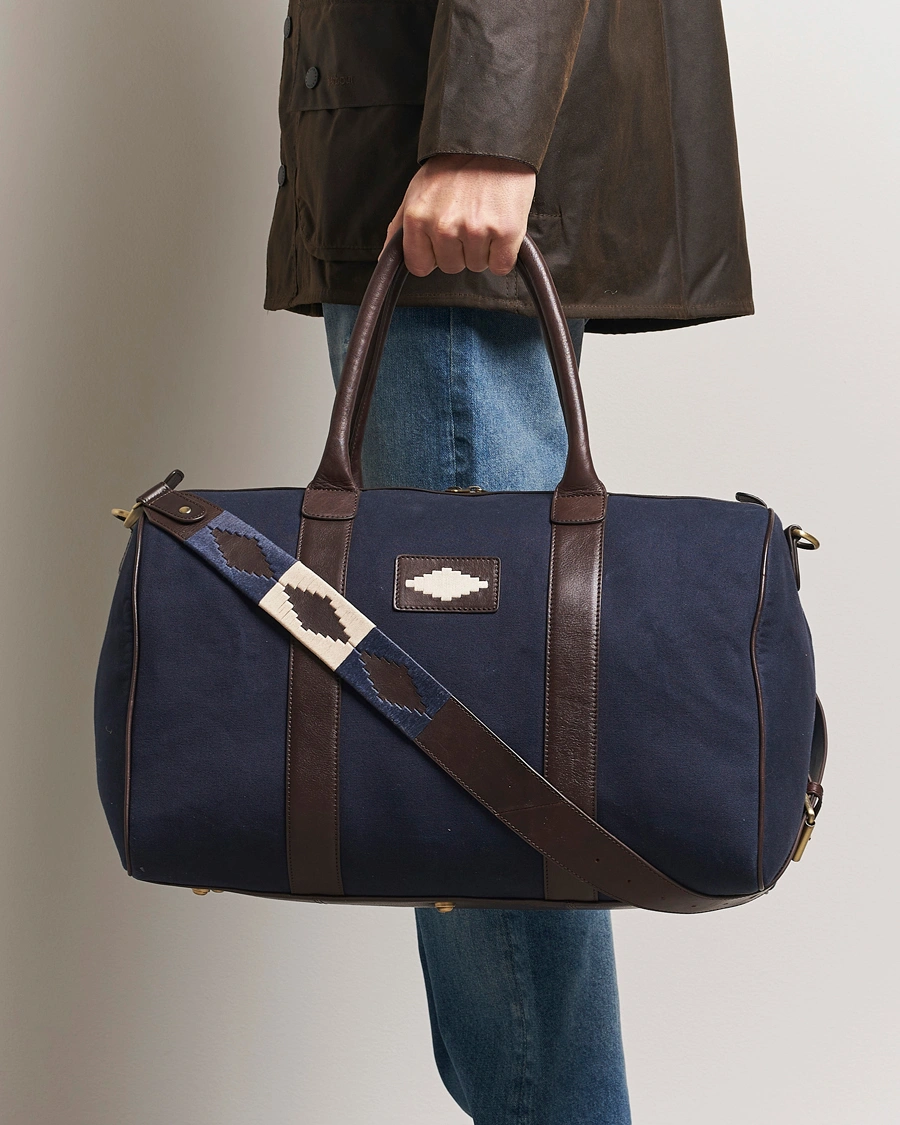 Herre | Vesker | Pampeano | Varon Small Canvas Weekend Bag Navy