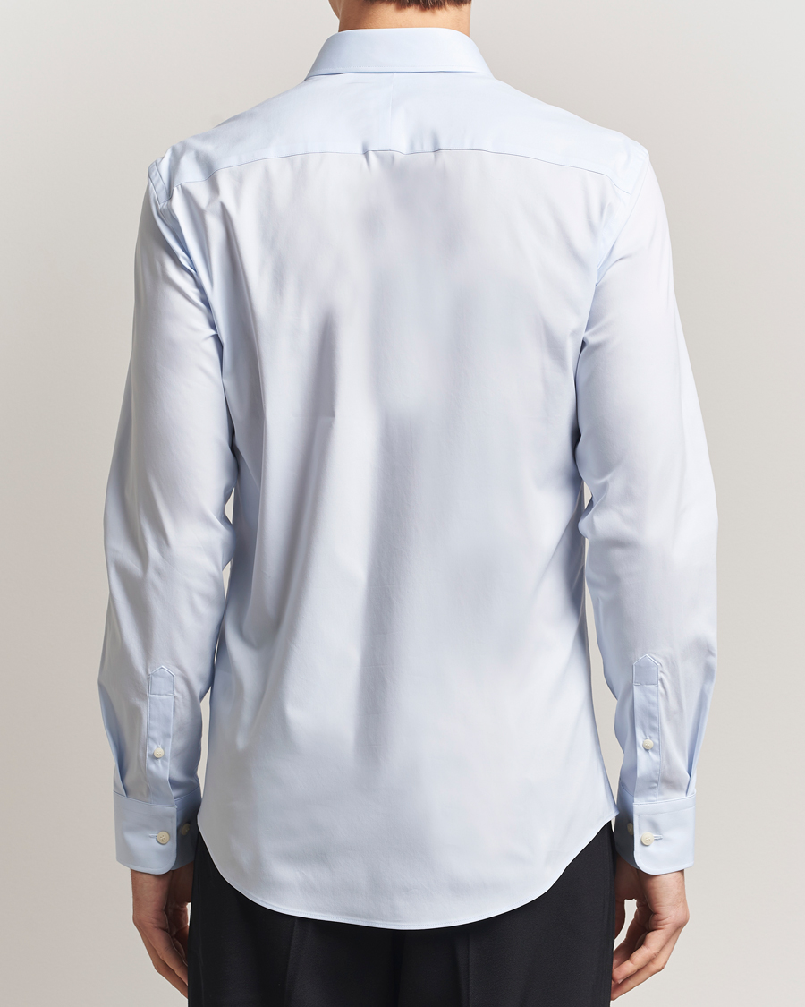 Herre | Skjorter | Tiger of Sweden | Adley Slim Fit Cut Away Shirt Light Blue