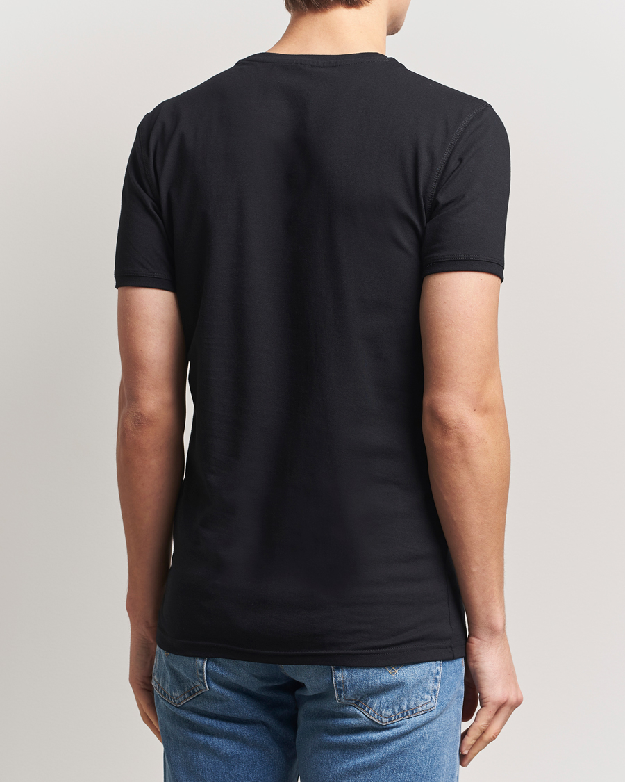 Herre | T-Shirts | Tiger of Sweden | Heimdal 2-Pack Crew Neck T-Shirt Black