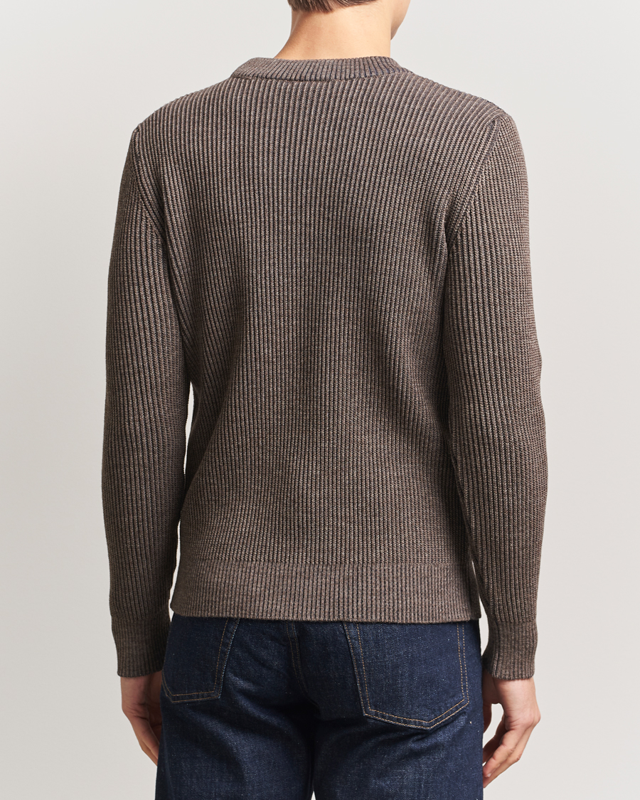 Herre | Gensere | S.N.S. Herning | Fender Wool Crew Neck Terra Brown