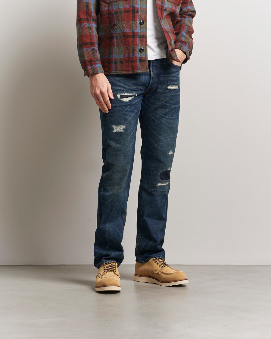 Herre | Jeans | RRL | Straight Fit 5-Pocket Denim Hawley Wash